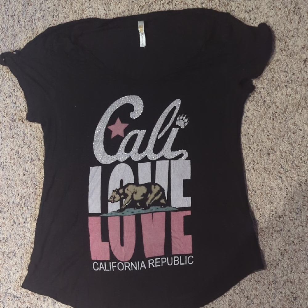 Occasion Black Cali Love T-Shirt